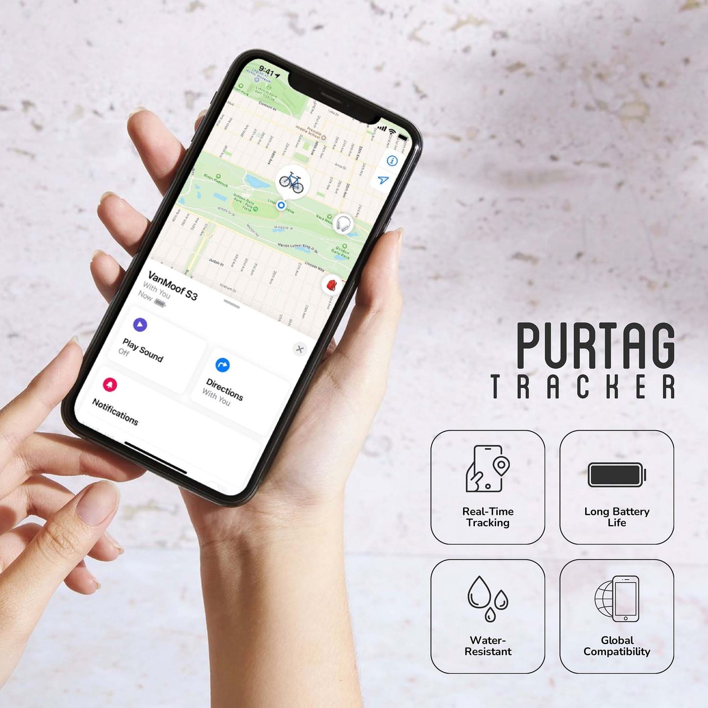 HydroTune Bluetooth Speaker, Solarsync Power Bank & Purtag Tracker Bundle – Ultimate Sound, Power & Security Anywhere!