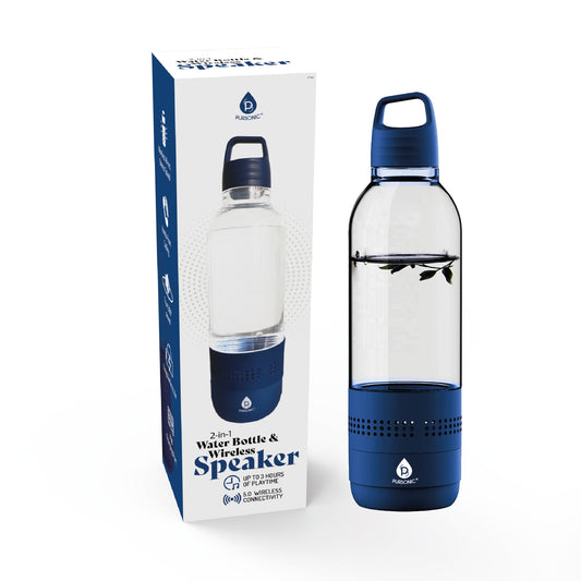 HydroTune - Water Bottle with Built-in Bluetooth Speaker